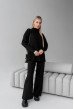 Черный костюм с туникой воротник стойка — 745186. Maritel Черный костюм с туникой воротник стойка — 745186. Maritel