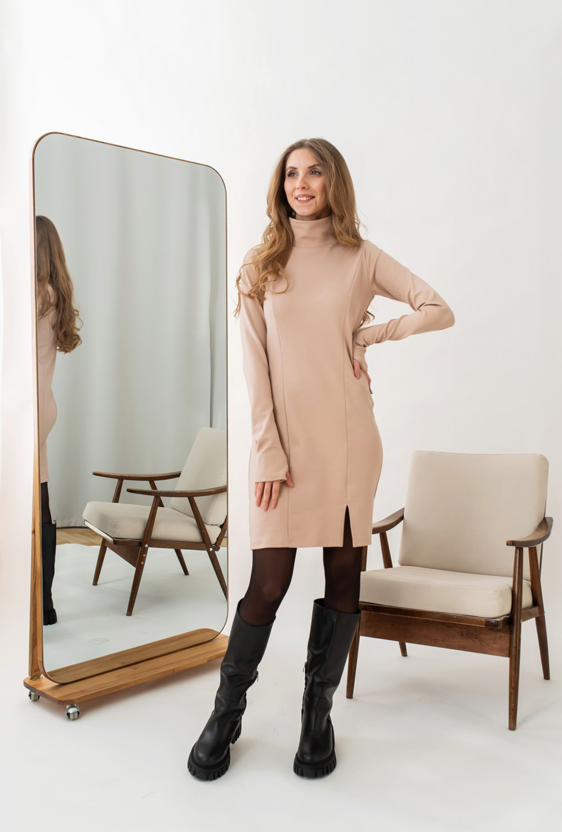 Бежева сукня Little Dress  —  346143. Maritel Бежева сукня Little Dress  —  346143. Maritel