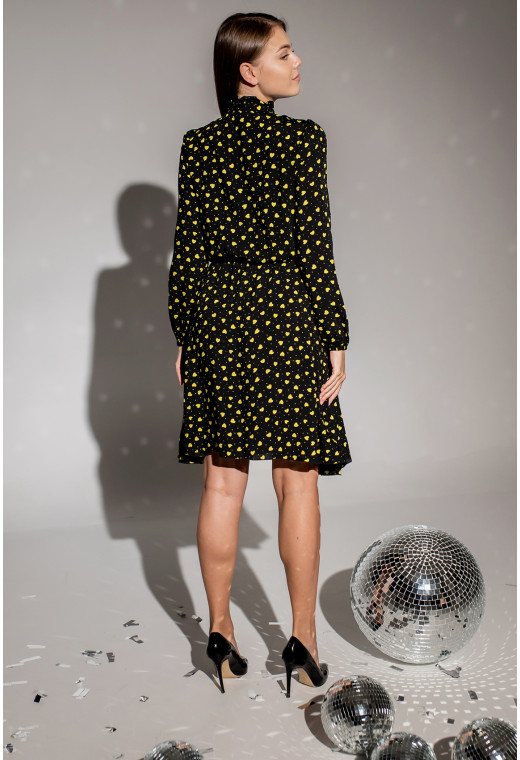 Чорна сукня кохання в жовті серця — 473165. Maritel. Зображення 1 Чорна сукня кохання в жовті серця — 473165. Maritel. Зображення 1