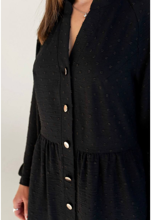 Чорна сукня-сорочка — 526216. Maritel. Зображення 1 Чорна сукня-сорочка — 526216. Maritel. Зображення 1