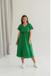 Зеленое платье жатка —  820979. Maritel Зеленое платье жатка —  820979. Maritel