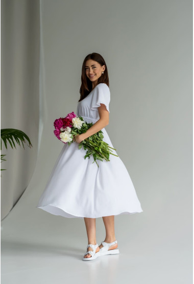 Сукня жатка молочного кольору. Maritel. Зображення 11