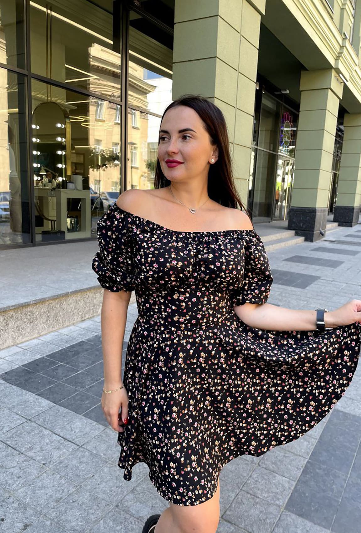 Чорна сукня з корсетом — 861683. Maritel. Зображення 1 Чорна сукня з корсетом — 861683. Maritel. Зображення 1