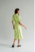 Платье льняное на пуговицах лаймового цвета — 584500. Maritel. Изображенние 2 Платье льняное на пуговицах лаймового цвета — 584500. Maritel. Изображенние 2
