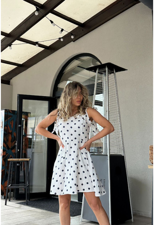 Білий сарафан в горох — 858317. Maritel. Зображення 6 Білий сарафан в горох — 858317. Maritel. Зображення 6