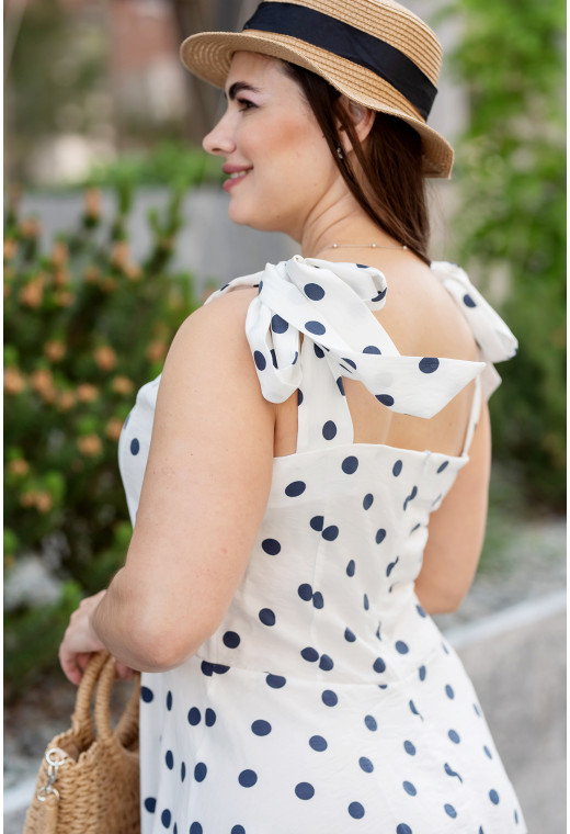 Білий сарафан в горох — 858317. Maritel. Зображення 5 Білий сарафан в горох — 858317. Maritel. Зображення 5