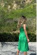Зелений сарафан льон на гудзиках —  427117. Maritel. Зображення 3 Зелений сарафан льон на гудзиках —  427117. Maritel. Зображення 3