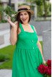 Зелений сарафан льон на гудзиках —  427117. Maritel. Зображення 5 Зелений сарафан льон на гудзиках —  427117. Maritel. Зображення 5