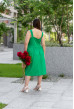 Зелений сарафан льон на гудзиках —  427117. Maritel. Зображення 4 Зелений сарафан льон на гудзиках —  427117. Maritel. Зображення 4