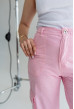 Рожеві штани карго літні — 696970. Maritel. Зображення 4 Рожеві штани карго літні — 696970. Maritel. Зображення 4