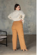 Брюки на кулиске горчица — 554423. Maritel. Изображенние 2 Брюки на кулиске горчица — 554423. Maritel. Изображенние 2