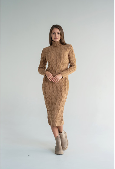 Коричнева сукня коса. Maritel. Зображення 6