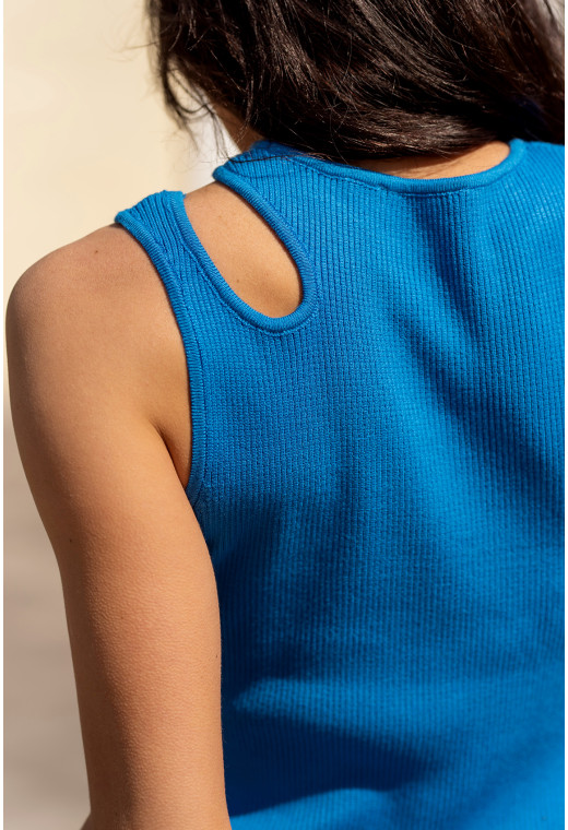 Синя сукня без рукавів — 333733. Maritel. Зображення 1 Синя сукня без рукавів — 333733. Maritel. Зображення 1