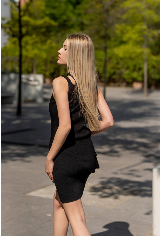 Чорна сукня без рукавів — 552345. Maritel. Зображення 2 Чорна сукня без рукавів — 552345. Maritel. Зображення 2