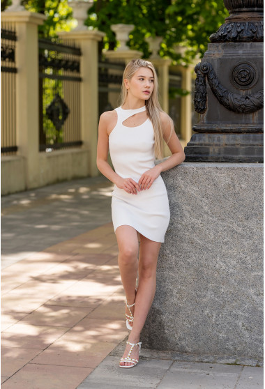  Белое платье без рукавов. Maritel. Изображенние 4