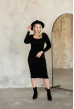 Чорна сукня з квадратним вирізом — 620092. Maritel Чорна сукня з квадратним вирізом — 620092. Maritel
