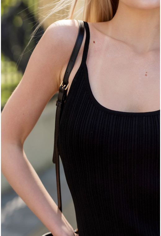 Чорна сукня на бретелях  —  331869. Maritel. Зображення 3 Чорна сукня на бретелях  —  331869. Maritel. Зображення 3