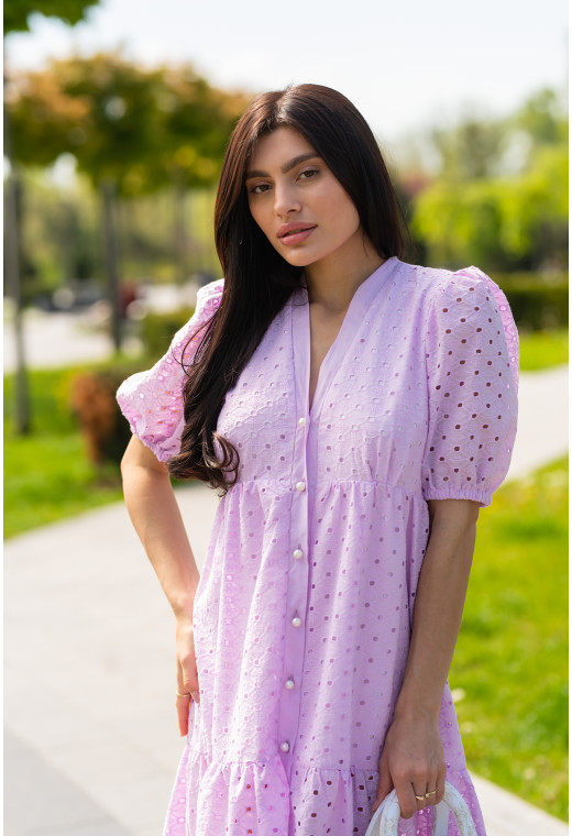 Лавандова сукня прошва довга —  653144. Maritel. Зображення 1 Лавандова сукня прошва довга —  653144. Maritel. Зображення 1