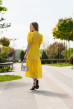 Желтое длинное платье прошва. Maritel. Изображенние 4 Желтое длинное платье прошва. Maritel. Изображенние 4