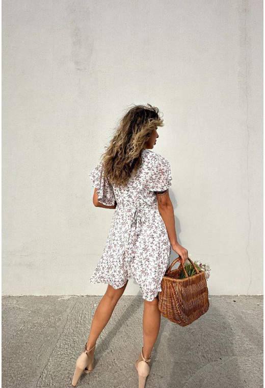 Біла шифонова сукня сонце — 401275. Maritel. Зображення 6 Біла шифонова сукня сонце — 401275. Maritel. Зображення 6