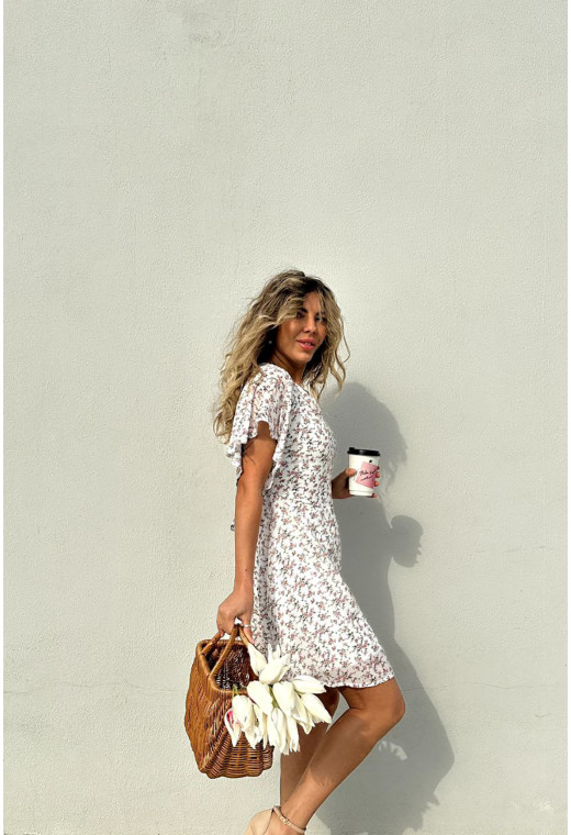 Біла шифонова сукня сонце — 401275. Maritel. Зображення 5 Біла шифонова сукня сонце — 401275. Maritel. Зображення 5