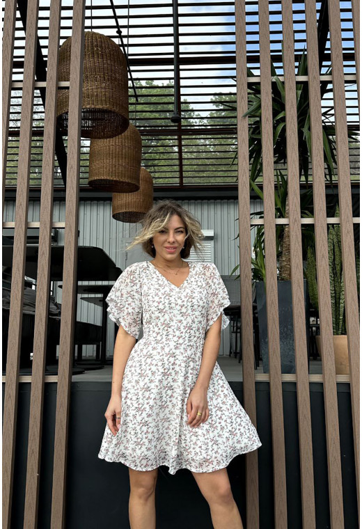 Біла шифонова сукня сонце — 401275. Maritel. Зображення 4 Біла шифонова сукня сонце — 401275. Maritel. Зображення 4