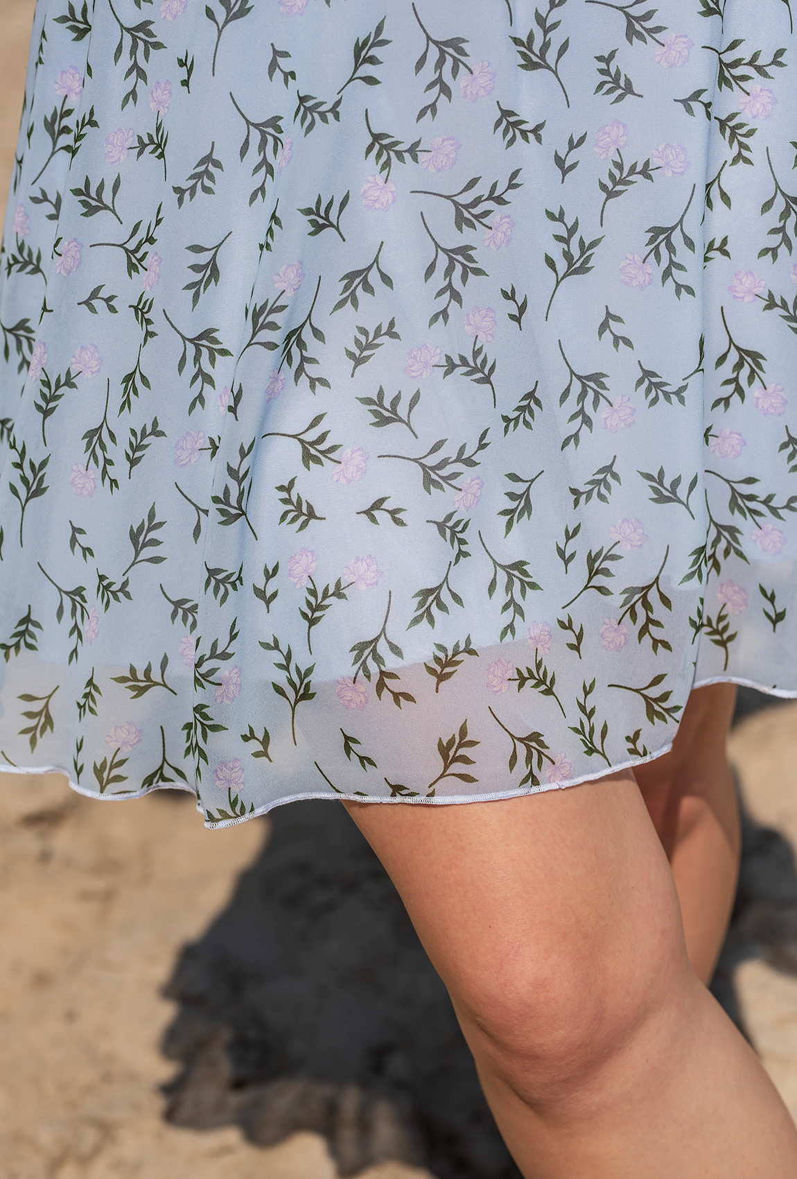 Синее платье солнце шифон — 360428. Maritel. Изображенние 2 Синее платье солнце шифон — 360428. Maritel. Изображенние 2