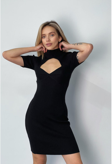 Чорна сукня з виділеним бюстом . Maritel. Зображення 5