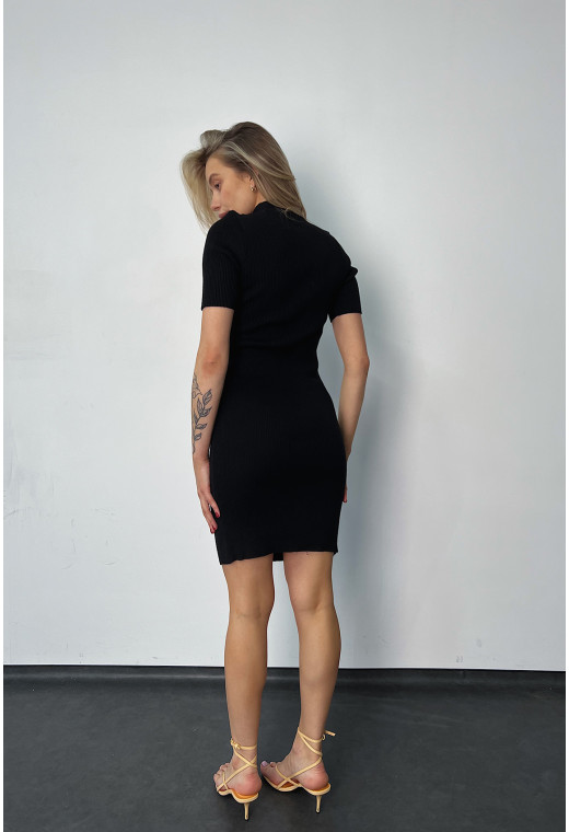 Чорна сукня з виділеним бюстом — 219062. Maritel. Зображення 4 Чорна сукня з виділеним бюстом — 219062. Maritel. Зображення 4