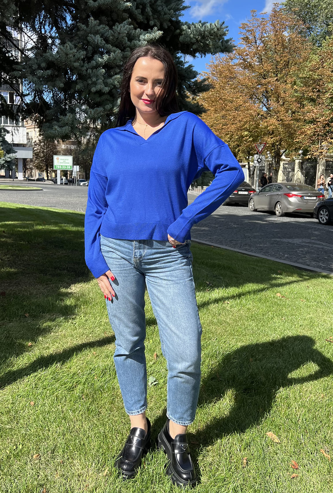 Светр поло електрик — 227199. Maritel Светр поло електрик — 227199. Maritel