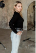 Чорний весняний светр — 862045. Maritel. Зображення 4 Чорний весняний светр — 862045. Maritel. Зображення 4