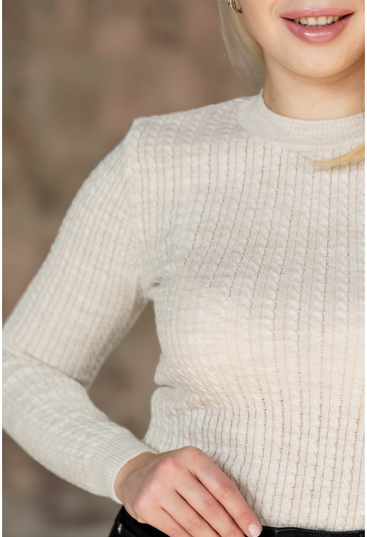 Бежевий весняний светр — 351659. Maritel. Зображення 1 Бежевий весняний светр — 351659. Maritel. Зображення 1