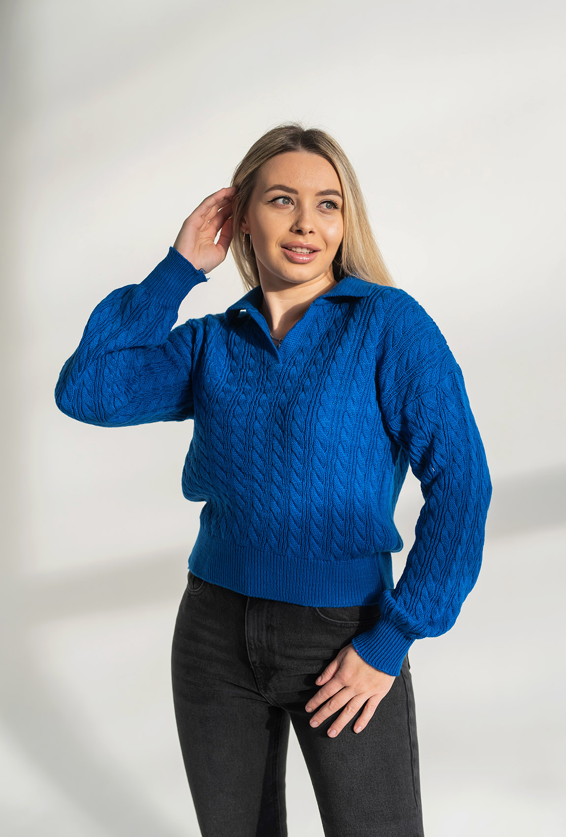 Светр поло електрик — 777211. Maritel Светр поло електрик — 777211. Maritel