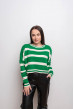 Зелений светр вкорочений смужка — 642238. Maritel Зелений светр вкорочений смужка — 642238. Maritel