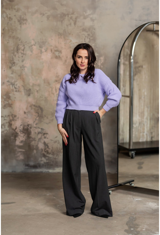 Лавандовий в'язаний светр — 298398. Maritel. Зображення 1 Лавандовий в'язаний светр — 298398. Maritel. Зображення 1