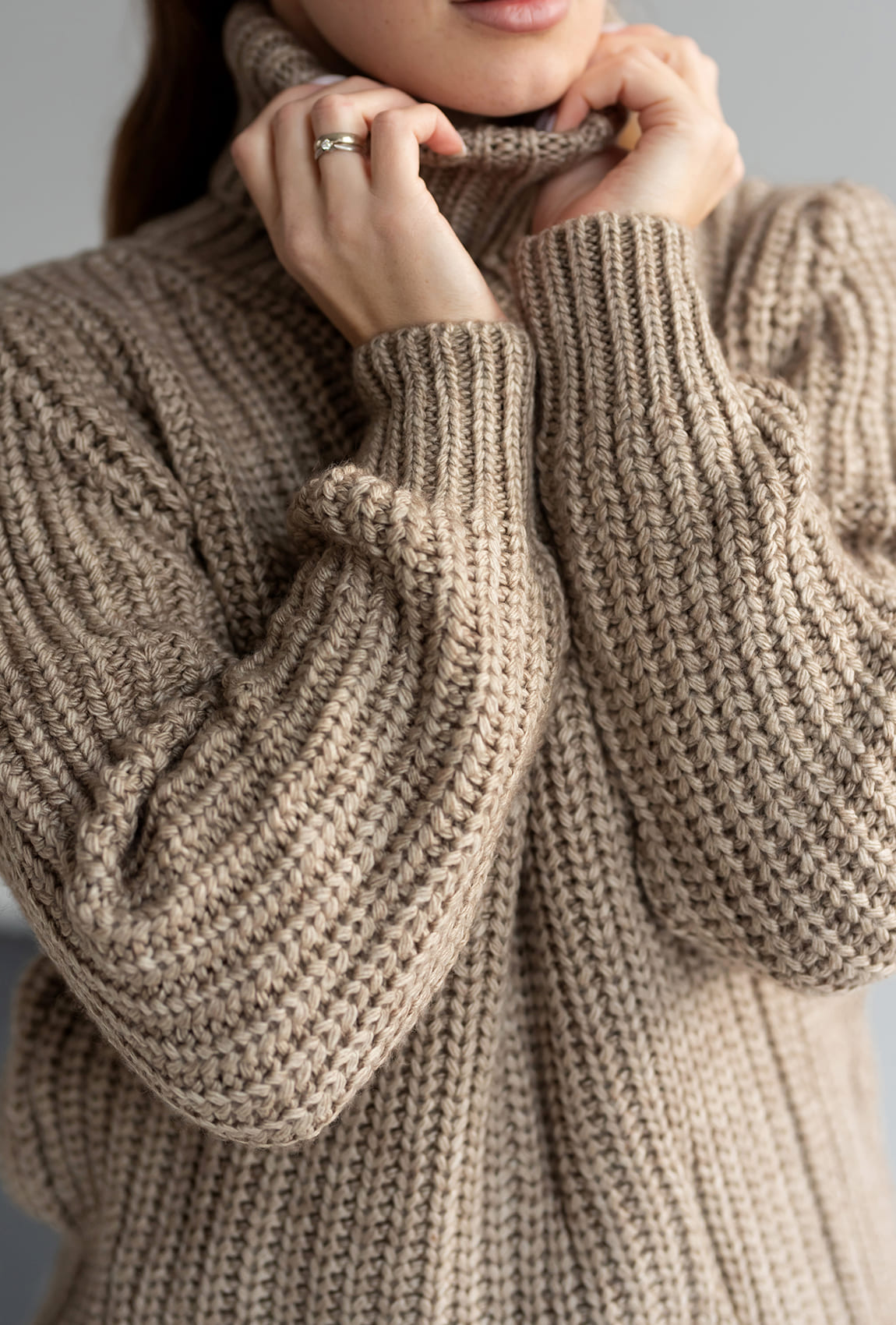 Светр об'ємної в'язки Моко — 703450. Maritel. Зображення 2 Светр об'ємної в'язки Моко — 703450. Maritel. Зображення 2