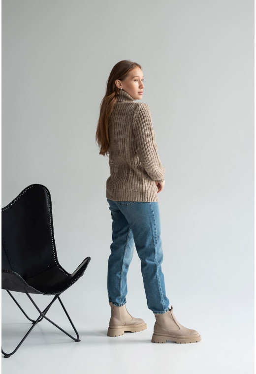 Светр об'ємної в'язки Моко — 703450. Maritel. Зображення 1 Светр об'ємної в'язки Моко — 703450. Maritel. Зображення 1