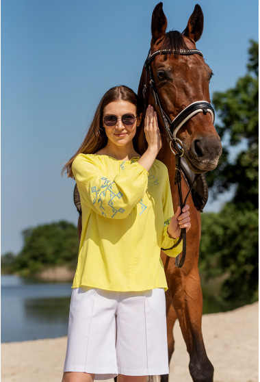 Желтая вышиванка Украина. Maritel. Изображенние 6