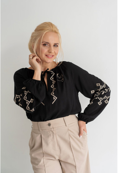 Черная вышиванка Украина. Maritel. Изображенние 5