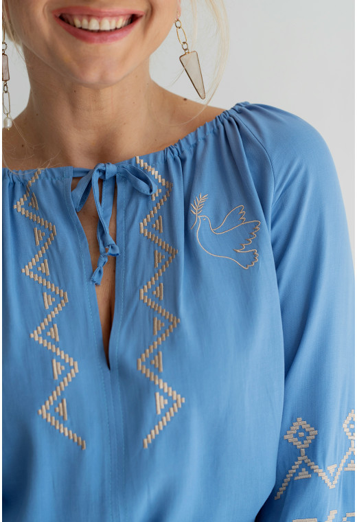Блакитна вишиванка Україна — 433496. Maritel. Зображення 1 Блакитна вишиванка Україна — 433496. Maritel. Зображення 1