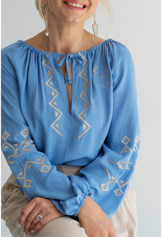 Блакитна вишиванка Україна — 433496. Maritel. Зображення 2 Блакитна вишиванка Україна — 433496. Maritel. Зображення 2