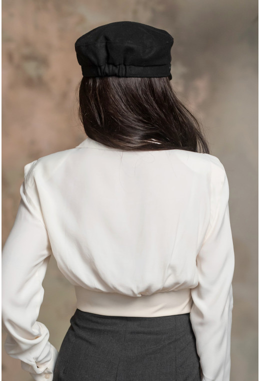 Біла блуза на гачках  —  520684. Maritel. Зображення 4 Біла блуза на гачках  —  520684. Maritel. Зображення 4