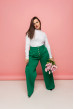 Зелені штани люкс — 282981. Maritel. Зображення 1 Зелені штани люкс — 282981. Maritel. Зображення 1