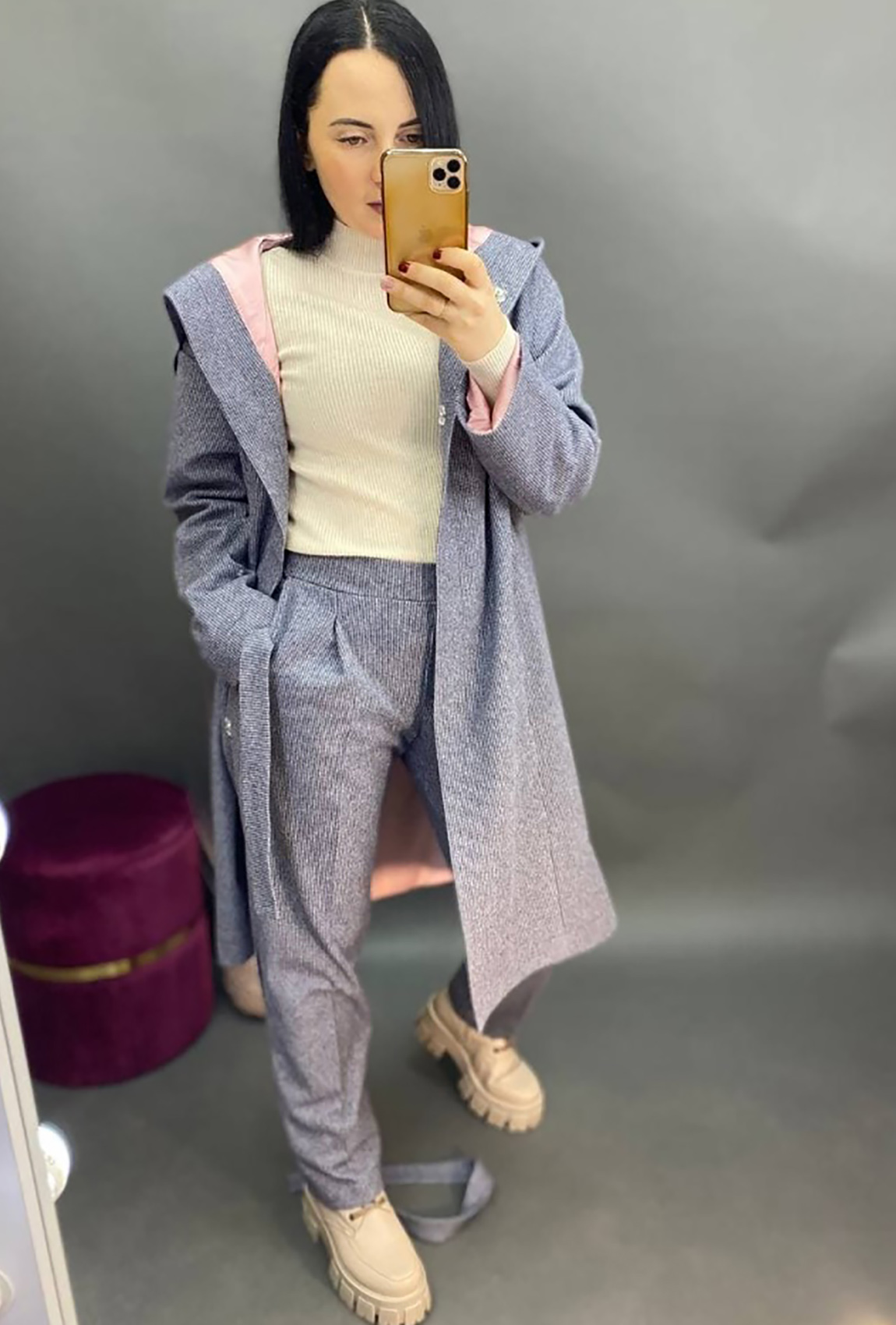 Серые зимние штаны —  621951. Maritel Серые зимние штаны —  621951. Maritel