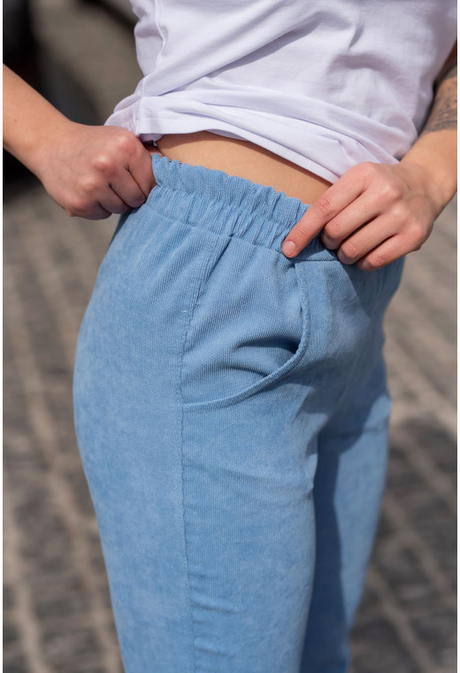 Блакитні брюки джоггери — 942430. Maritel. Зображення 2 Блакитні брюки джоггери — 942430. Maritel. Зображення 2