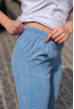 Блакитні брюки джоггери — 942430. Maritel. Зображення 2 Блакитні брюки джоггери — 942430. Maritel. Зображення 2