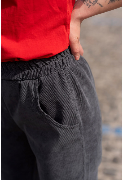 Сірі брюки джоггери — 275937. Maritel. Зображення 1 Сірі брюки джоггери — 275937. Maritel. Зображення 1