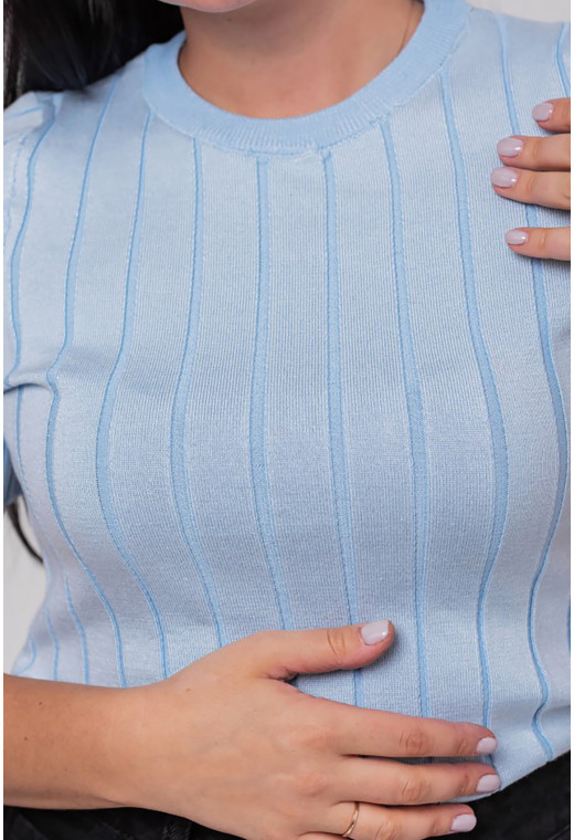 Блакитна футболка поло — 231628. Maritel. Зображення 1 Блакитна футболка поло — 231628. Maritel. Зображення 1