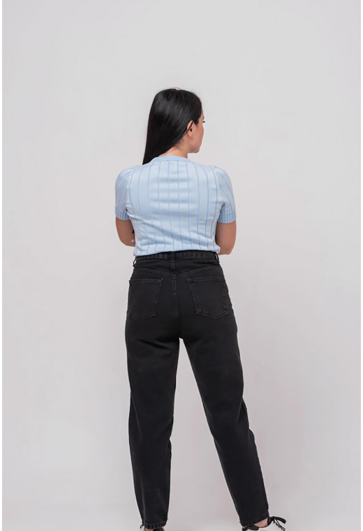 Блакитна футболка поло — 231628. Maritel. Зображення 2 Блакитна футболка поло — 231628. Maritel. Зображення 2