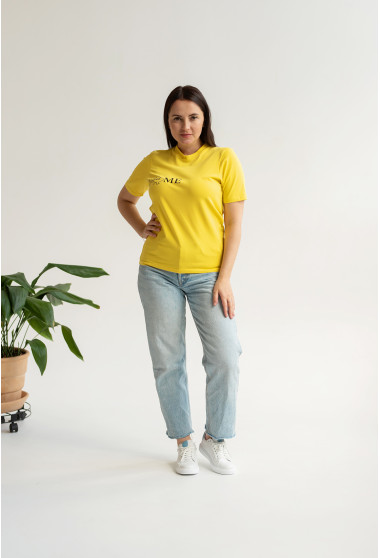Желтая футболка Home. Maritel. Изображенние 9